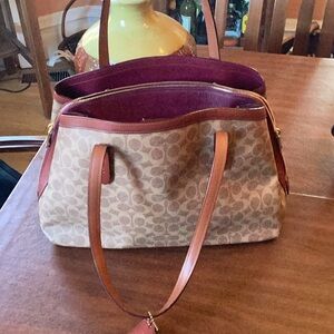 Luxury Signature Coach bag